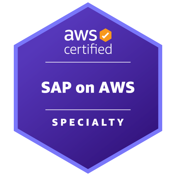 AWS Certified: SAP on AWS – Specialty