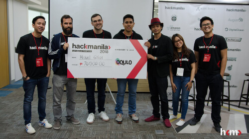 HackManila 2018 - 1st Place Winner